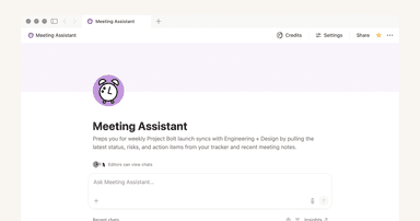 How to build a Meeting Assistant in Notion with Custom Agents
