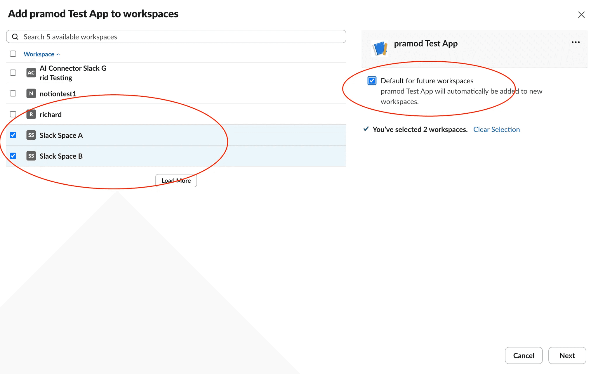 hc: select slack workspaces for grid