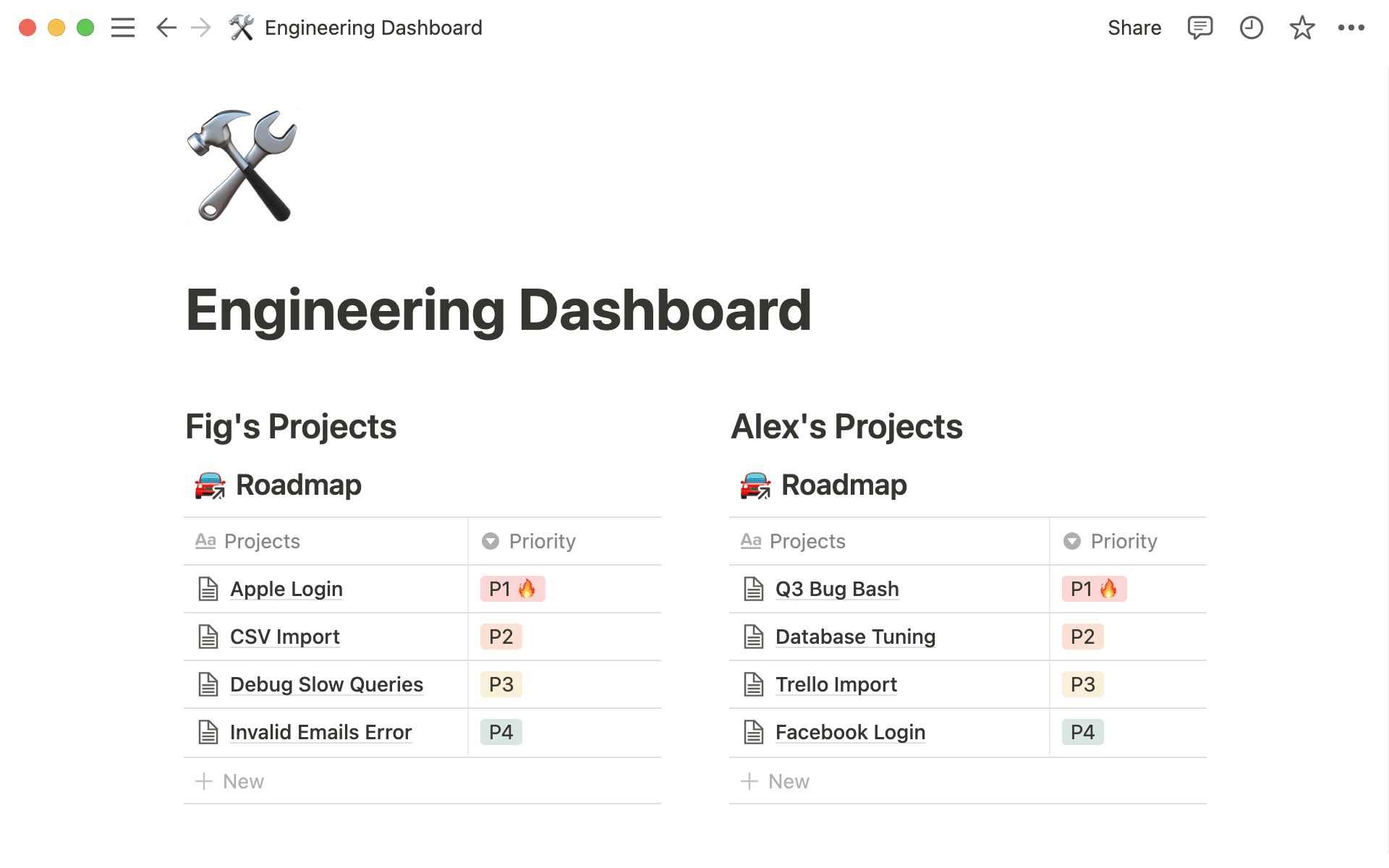 Using Notion homepages to manage your team