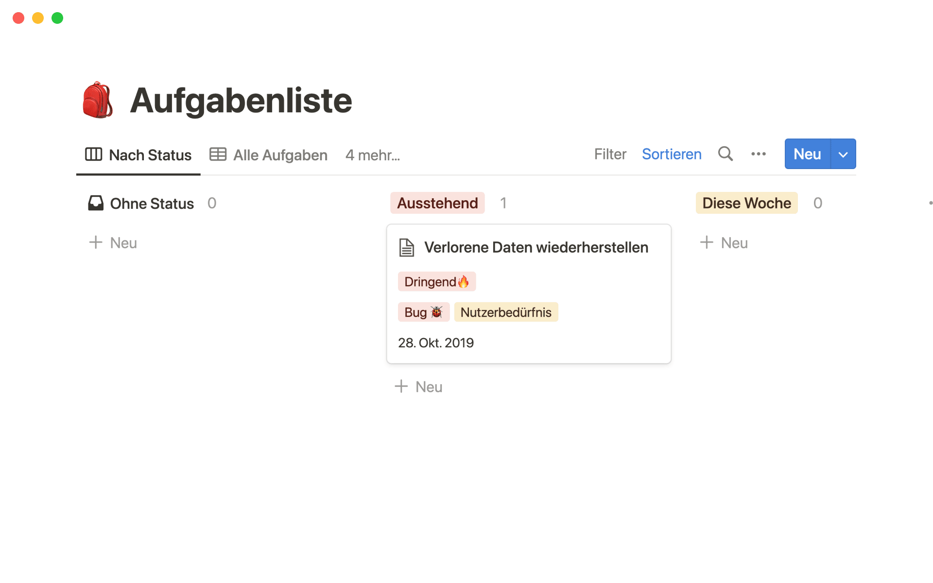 Categorize your tasks by priority and effort to determine how to chip away at your to-dos.