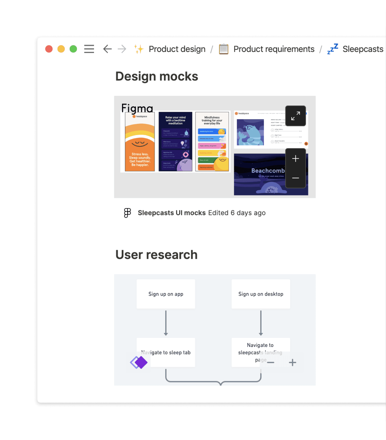 Ken no longer has to switch between tabs to find what he needs.