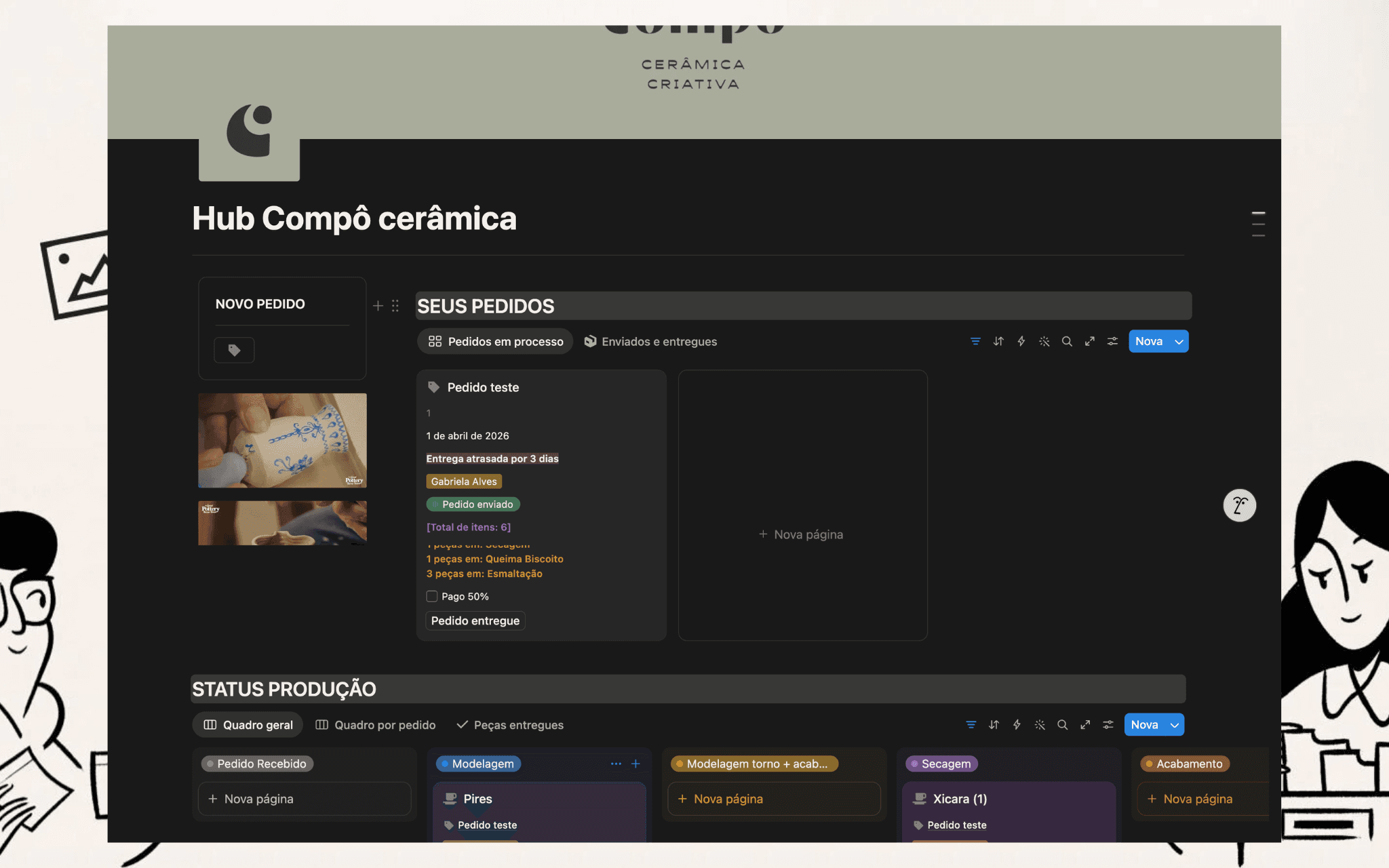 Projeto Compô Cerâmica