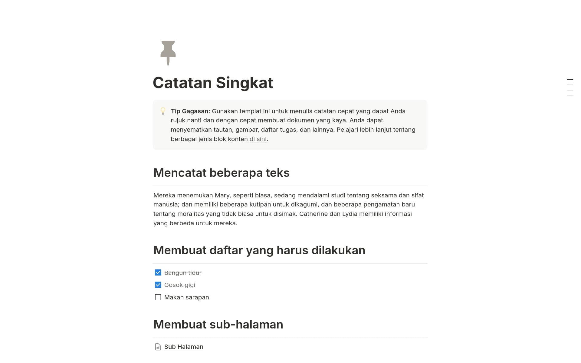 Tangkapan layar koleksi Top 10 Notes & Knowledge Templates in Notion oleh Notion