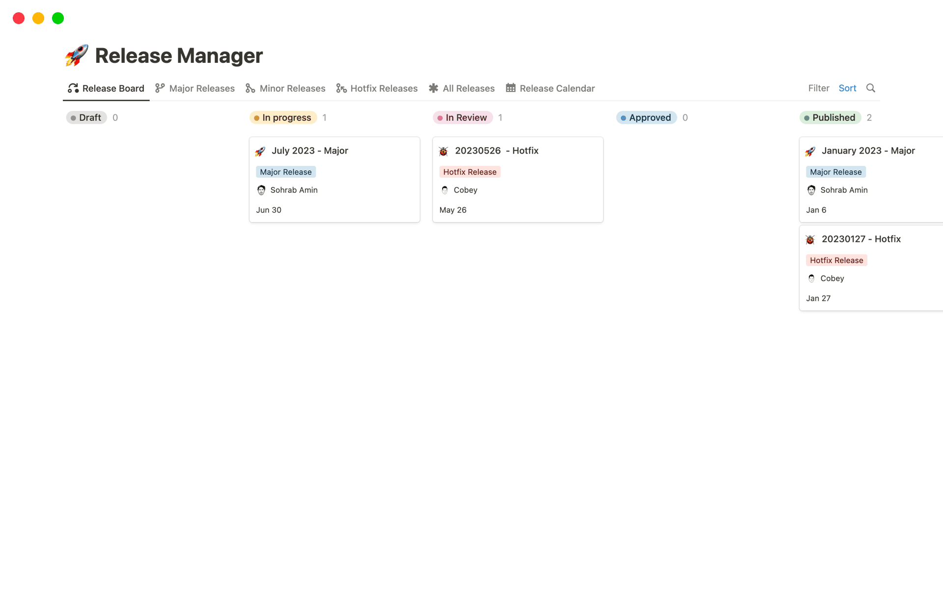 ภาพสำหรับ top-8-release-tracking-templates-in-notion